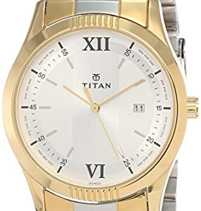 Titan Karishma Analog Silver Dial Men's Watch NM1739BM01/NN1739BM01/NP1739BM01