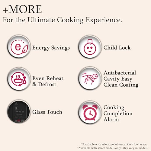 LG 20 L Grill Microwave Built-In Oven (MH2044DB, Black, Quartz Heater, I-Wave Technology, Indian Cuisine, Auto Cook Menu, Steam Clean, Anti-Bacterial Cavity & Health plus Menu) - Image 9