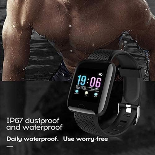 SKY BUYER Smart Watch ID116 Plus 2025 Latest Smartwatch – Waterproof Bluetooth Fitness Band with Multi-Sport Modes – Black - Image 5