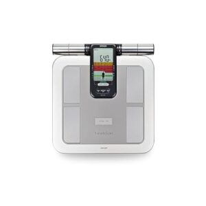 Omron Karada Scan Body Composition Monitor HBF-375, 140 KG, Silver