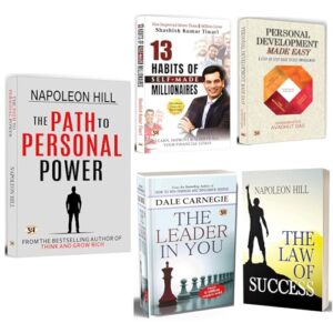 The Path To Personal Power + 13 Habits Of Self-Made Millionaires + The Leader In You + Personal Development Made Easy + The Law Of Success | Tried-And-Tested Habits Practiced By Successful Self-Made Millionaires | Leadership Skill | Self-Help For Success (Set of 5 Books in English)